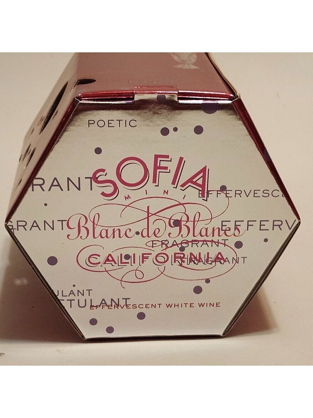 Francis Coppola Sofia MINI Blanc de Blancs Sparkling 2018 Sofia Coppola wine
